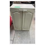 KETER PLASTIC STORAGE CABINET