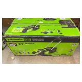 GREENWORKS 21" LAWN MOWER IN BOX