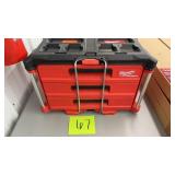 MILWAUKEE PACKOUT 3 DRAWER TOOL BOX