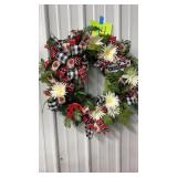 24" LADYBUG DECOR WREATH