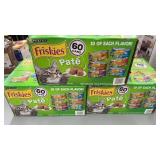 3 BOXES OF PURINA FRISKIES PATE CAT FOOD