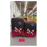 2PC KIDS MINNIE MOUSE ROLLING LUGGAGE SET