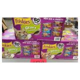 3 BOXES OF FRISKIES GRAVY PLEASERS CAT FOOD