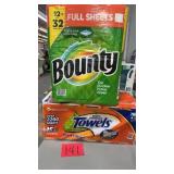 2 PACKS OF PAPER TOWELS