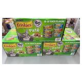 3 BOXES OF PURINA FRISKIES PATE CAT FOOD