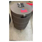 31" BROWN RAIN BARREL