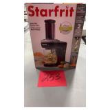 STARFRIT ELECTRIC SPIRALIZER IN BOX