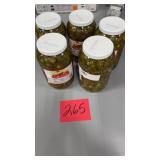 5 JARS OF JALAPENO PEPPER SLICES