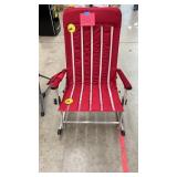 MEMBERS MARK PORTABLE ROCKING CHAIR - RED