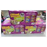 3 BOXES OF FRISKIES GRAVY PLEASERS CAT FOOD