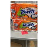 2 PACKS OF PAPER TOWELS