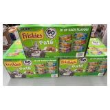 3 BOXES OF PURINA FRISKIES PATE CAT FOOD