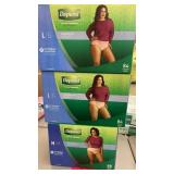 3 BOXES OF DEPENDS FOR WOMEN - SIZE LARGE