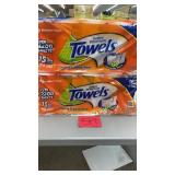 2 PACKS OF PAPER TOWELS