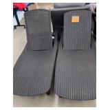 2 GRENADA SUN LOUNGER CHAIRS