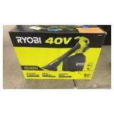 RYOBI 40V CORDLESS LEAF VACUUM IN BOX