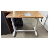 HUSKY 46" ADJUSTABLE HEIGHT ROLLING WORK TABLE