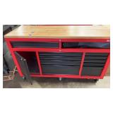 MILWAUKEE 61' MOBILE WORK BENCH -AS IS
