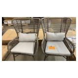 2 NEW SUNBRELLA ALL WEATHER PATIO CHAIRS