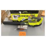 AS IS - 2 RYOBI LEAF BLOWERS