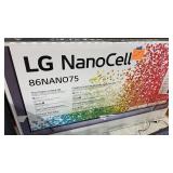 LG 86" NANOCELL 86NANO75 4K SMART TV