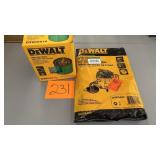 DEWALT WET/DRY VAC FILTER & DUST BAG