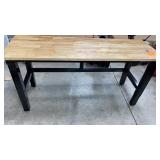 NEW HUSKY 72' FOLDING WORKBENCH - BLACK