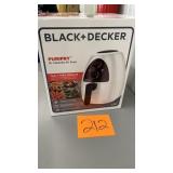 BLACK + DECKER 2L CAPACITY AIR FRYER IN BOX