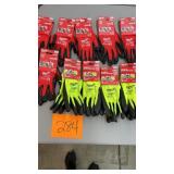 11 PAIRS OF MILWAUKEE GLOVES - SIZE 10"/XL