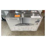 VISSANI 36" ISLAND MOUNT RANGE HOOD IN BOX