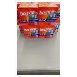 10 PACKS (320 IN EACH PACK) OF BOUNCE DRYER SHEETS