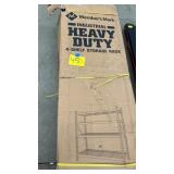 HEAVY DUTY 4 SHELF STORAGE RACK IN BOX