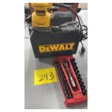 DEWALT SANDER & CRAFTSMAN RATCHET WRENCH