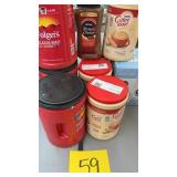 MISC LOT OF COFFEE/CREAMER - SEE PHOTOS