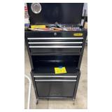 STANLEY 2PC ROLLING TOOL CHEST W/ ASSORTED TOOLS