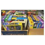 2 BOXES OF PUZZLES