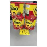 4 JARS OF NESTLE NIDO TODDLER FORMULA