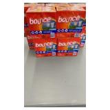 10 PACKS (320 IN EACH PACK) OF BOUNCE DRYER SHEETS