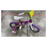 HAIR WE GO TODDLER BIKE W/ TRAINING WHEELS