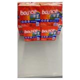 10 PACKS (320 IN EACH PACK) OF BOUNCE DRYER SHEETS