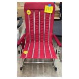 RED PORTABLE ROCKING CHAIR