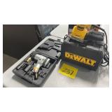 DEWALT SANDER ^& CENTRAL PNEUMATIC NAILER