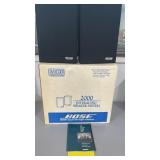 2 BOSE INERAUDIO SERIES SPEAKERS W/ BOX