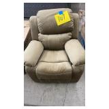 BEIGE TODDLER PUSH BACK RECLINER