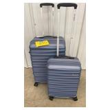 2PC SAMSONITE HARDSHELL ROLLING LUGGAGE SET