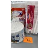 FOAM PLATES, FOAM TO GO CONTAINERS & PAPER PLATES