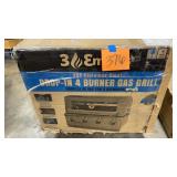 3 EMBERS DROP IN 4 BURNER GAS GRILL IN BOX