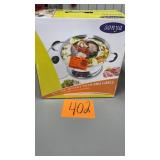 SONYA ELECTRIC HOTPOT W/ BBQ GRILL IN BOX