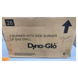 DYNA GLO 2 BURNER W/ SIDE BURNER LP GAS GRILL