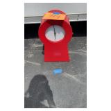 IKEA 18' RED MANTLE CLOCK